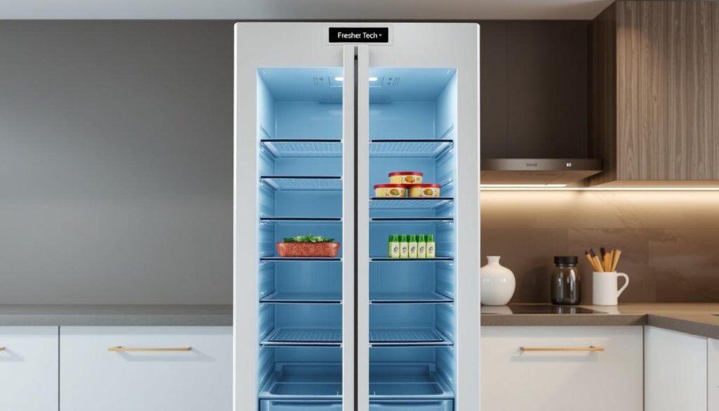 Frigider Haier HCW7819EWMP cu tehnologie AI și design modern
