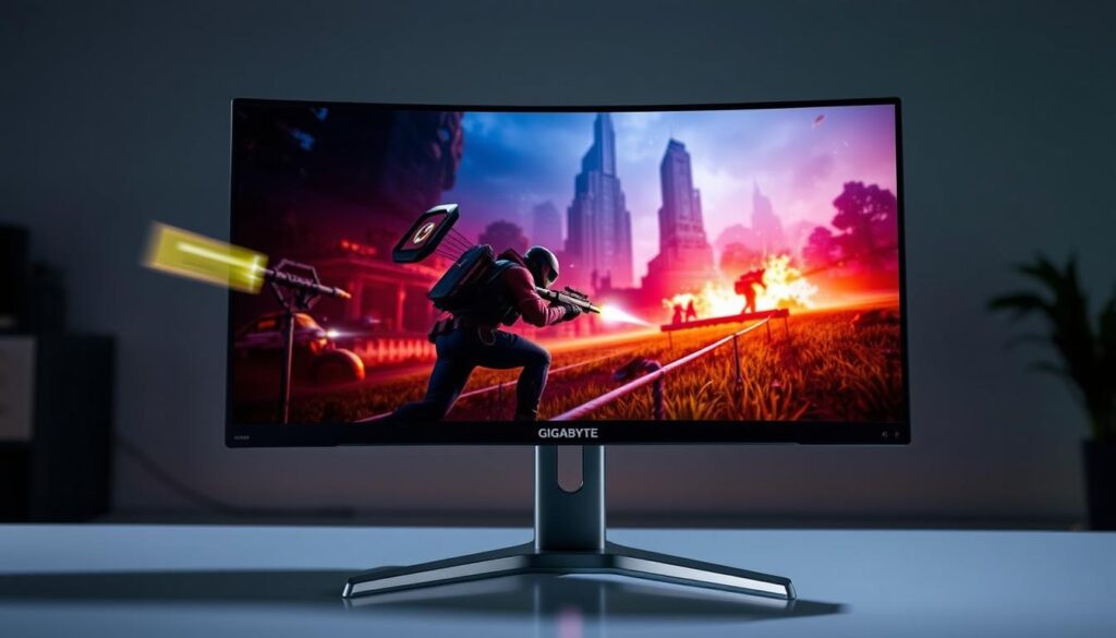 Monitor gaming Gigabyte M28U din top 10 monitoare de gaming 2025 Monitor gaming Gigabyte M28U din top 10 monitoare de gaming 2025
