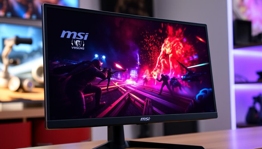 Monitor gaming MSI MPG 321URX QD-OLED din top 10 monitoare de gaming 2025