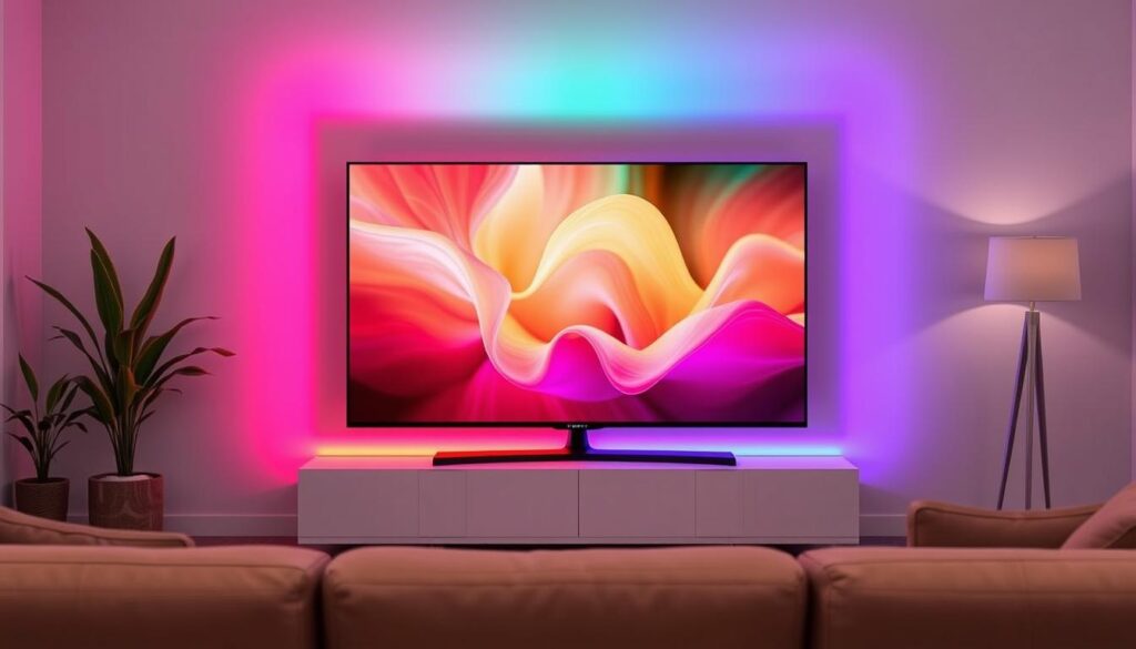 Televizor Philips The Xtra cu Ambilight și AI Televizor Philips The Xtra cu Ambilight și AI