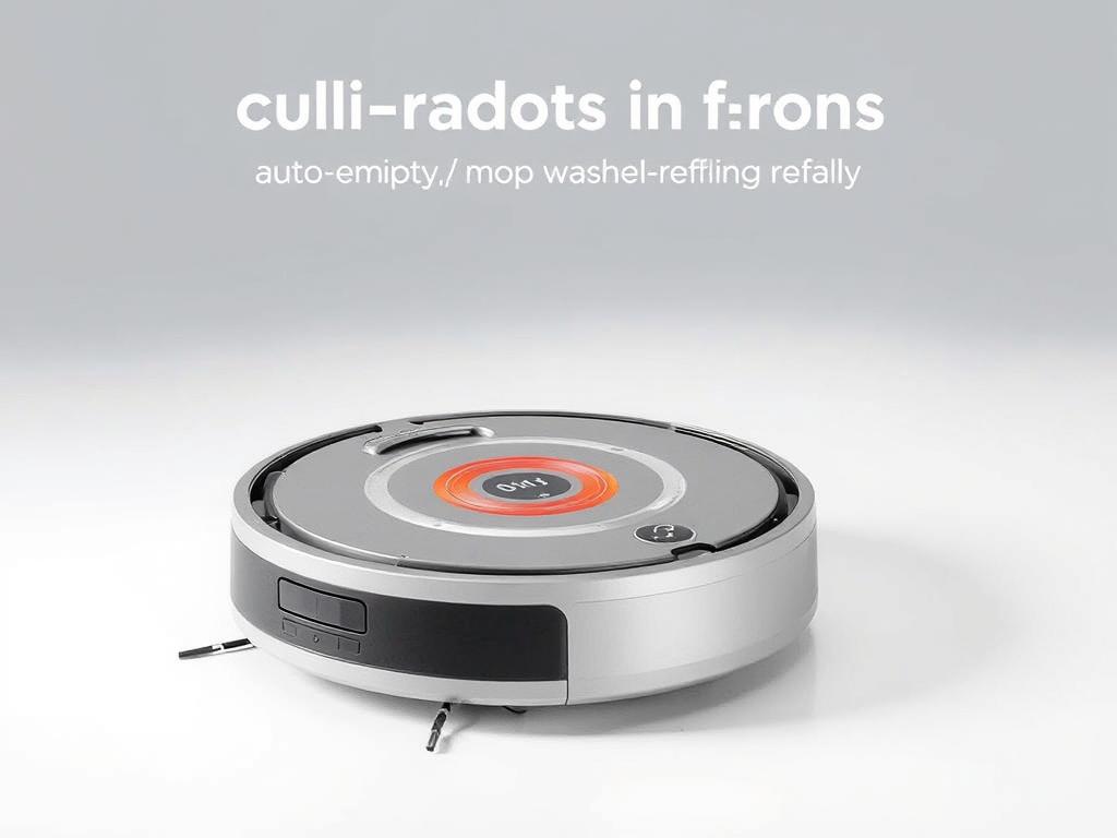 Aspirator robot Ecovacs Deebot T20e Omni 2025 cu stație de auto-întreținere