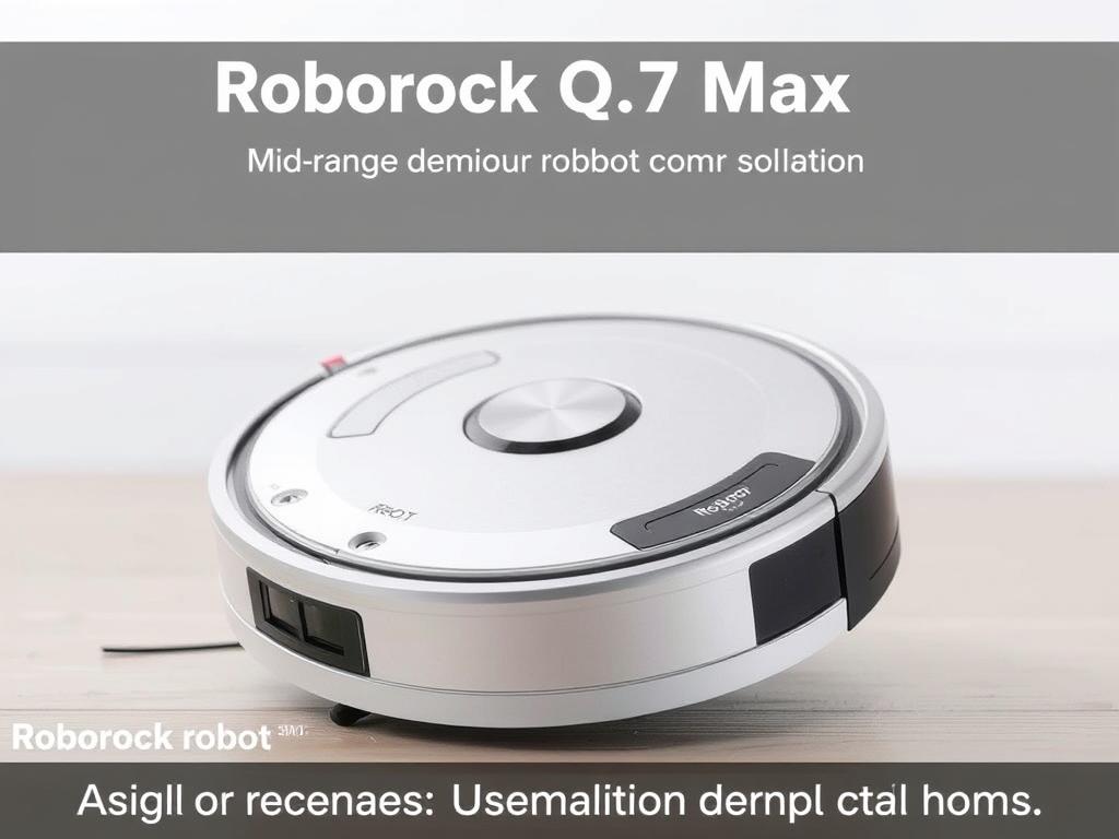 Aspirator robot Roborock Q7 Max 2025 din categoria mid-range