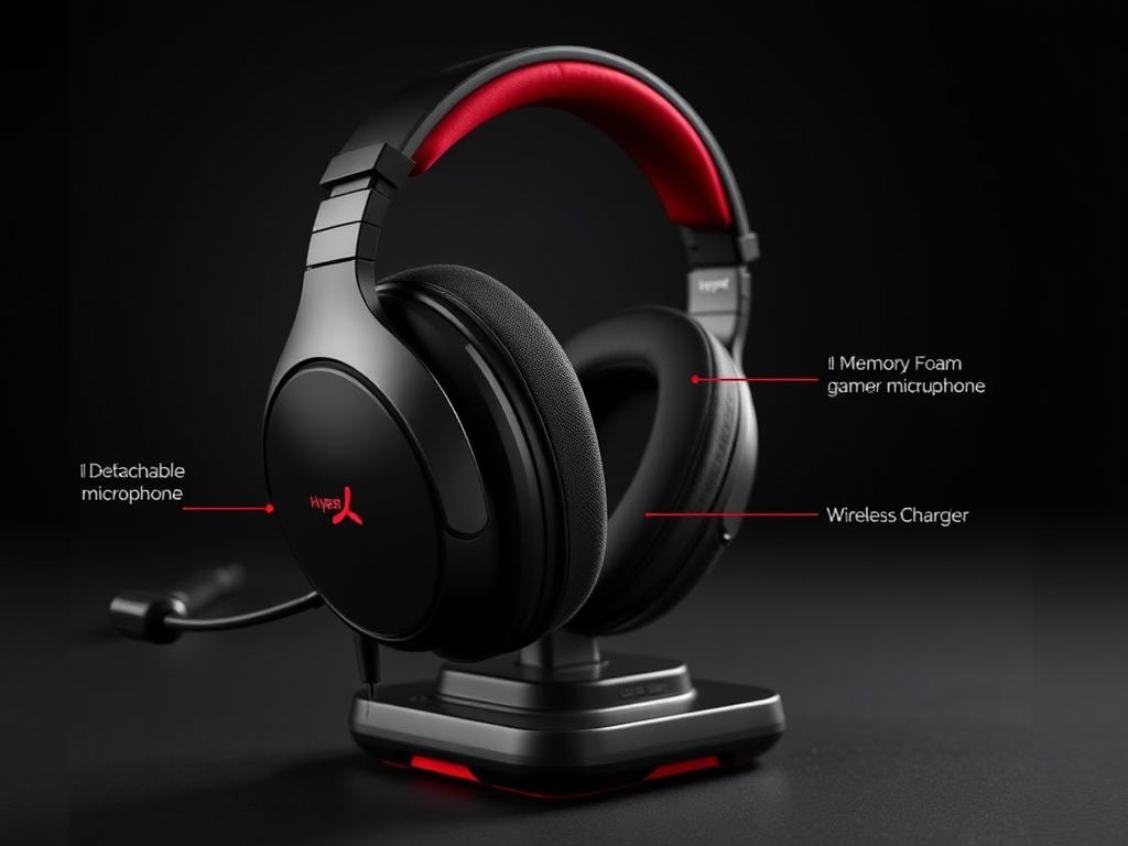 Căști de gaming HyperX Cloud III Pro Wireless 2025 cu detalii tehnice Căști de gaming HyperX Cloud III Pro Wireless 2025 cu detalii tehnice