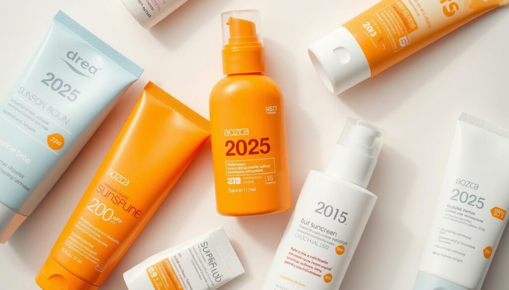 Diferite tipuri de creme de soare 2025 cu indicatori SPF și ingrediente