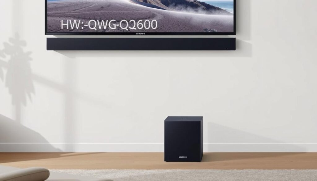 Soundbar Samsung HW-Q600C cu subwoofer wireless