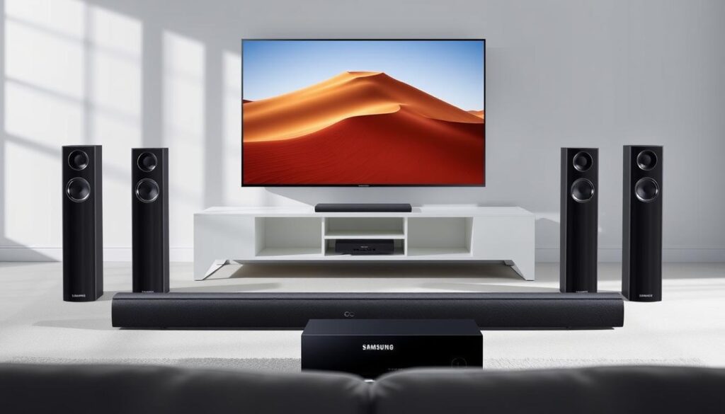 Soundbar Samsung HW-Q990D cu subwoofer și sateliți wireless