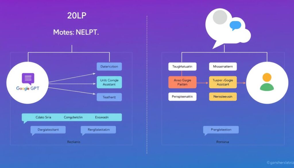 Comparație între arhitecturile NLP ale asistenților ChatGPT-powered vs Siri/Google Assistant 2025