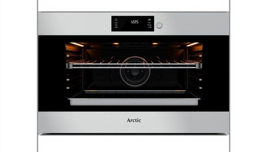 Cuptor incorporabil Arctic ARVIM144BMS din 2025 cu tehnologie AeroCooking și autocurățare catalitică Cuptor incorporabil Arctic ARVIM144BMS din 2025 cu tehnologie AeroCooking și autocurățare catalitică
