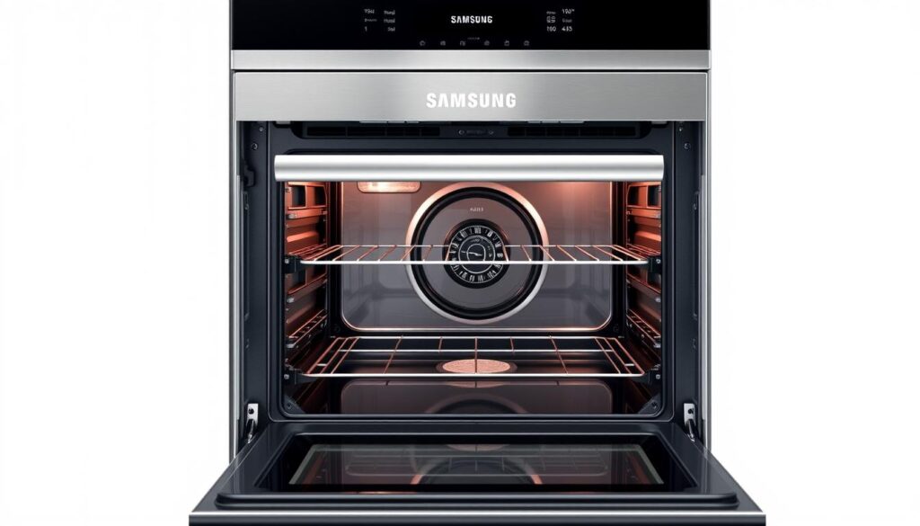 Cuptor incorporabil Samsung Bespoke NV7B4345VAK/U2 din 2025 cu design personalizabil și capacitate mare Cuptor incorporabil Samsung Bespoke NV7B4345VAK/U2 din 2025 cu design personalizabil și capacitate mare