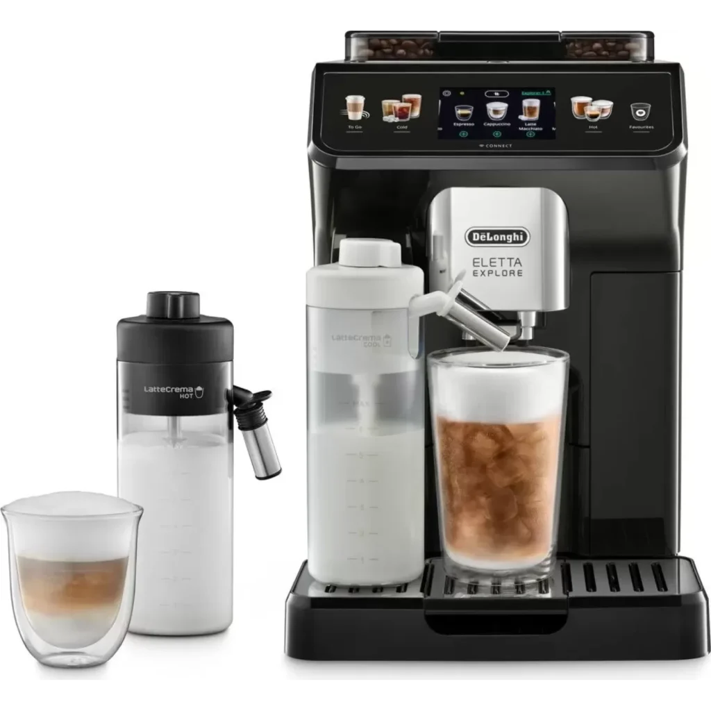 Espressor De'Longhi Eletta Explore ECAM 450.65.G cu tehnologie avansată