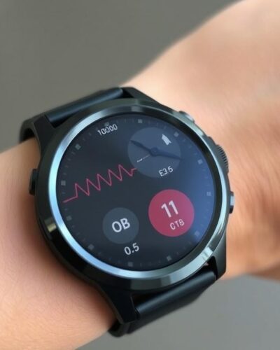 Fitvii GT5 Pro Max smartwatch cu ECG 2025 și monitorizare completă a sănătății