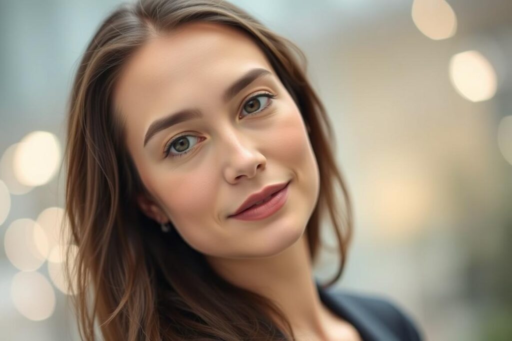 Fotografie portret realizată cu camera telephoto a Galaxy Z Fold7
