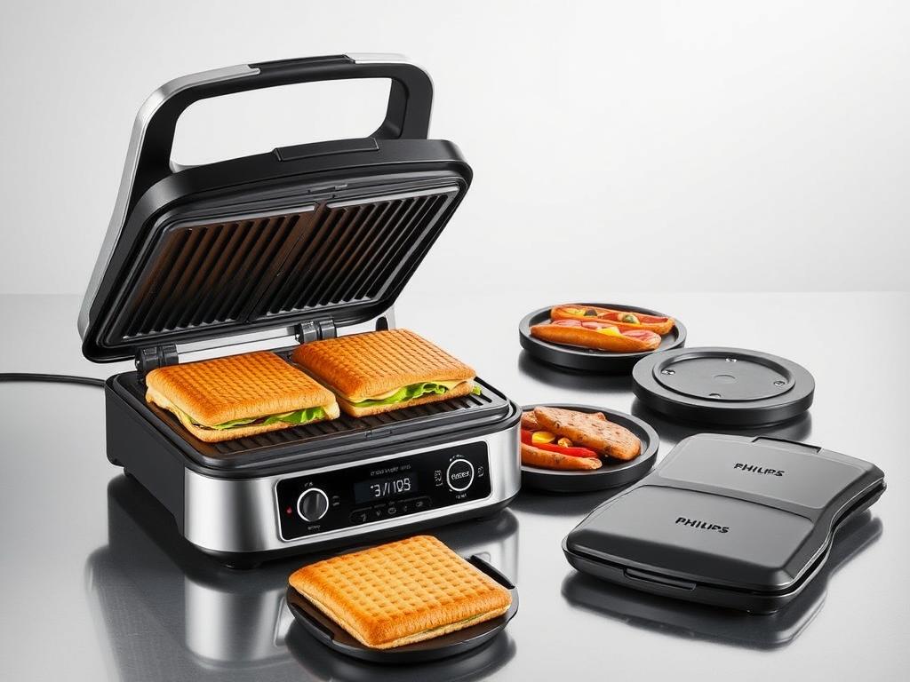 Sandwich maker Philips 5-in-1 MultiGrill 2025