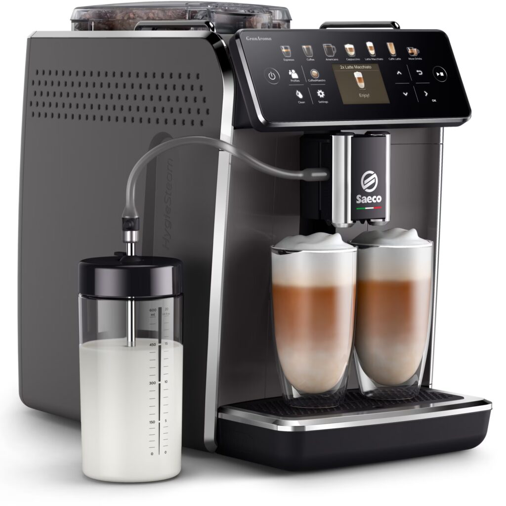 Espressor profesional Saeco GranAroma SM6580/10 cu ecran tactil