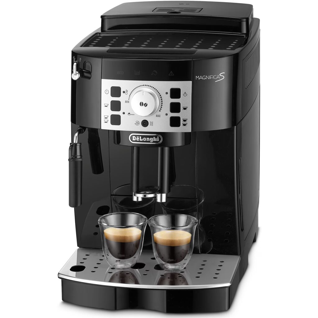 Espressor De'Longhi Magnifica S ECAM 22.110B cu cafea proaspăt preparată