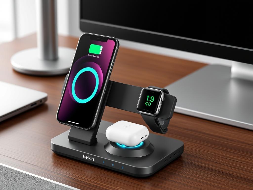 Belkin BoostCharge Pro - incarcator wireless 3-in-1 2025