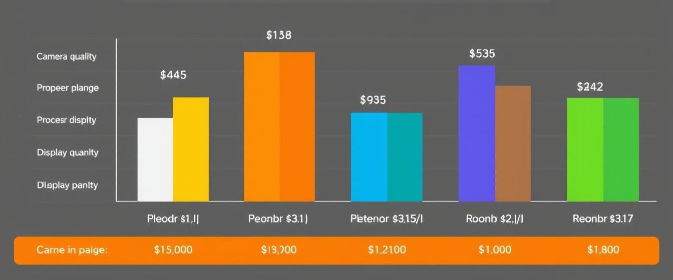 Comparație între prețuri și specificații pentru telefoane mid-range în România