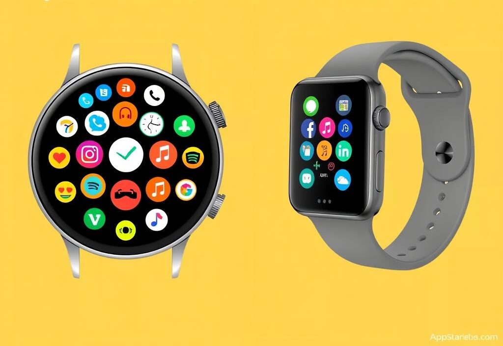Ecosistemul de aplicații pentru smartwatch vs smartband în 2025