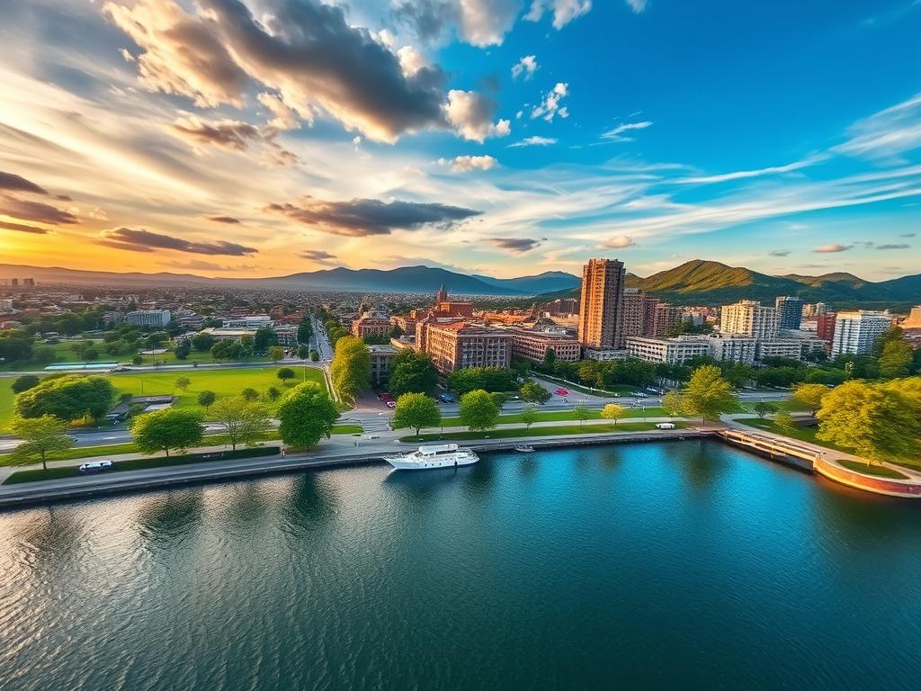 Exemplu de fotografie realizată cu camera principală a iPhone 17 în condiții de lumină bună