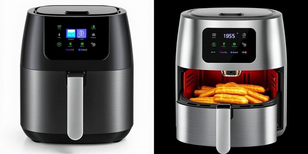 Funcții premium în air fryer budget 2025