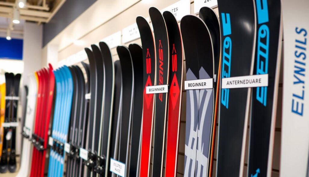 Ghid alegere schiuri 2025 cu diferite tipuri de schiuri pentru toate nivelurile
