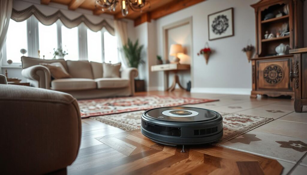 Kärcher RCV 5 Comfort curățând diverse suprafețe din casă Kärcher RCV 5 Comfort curățând diverse suprafețe din casă