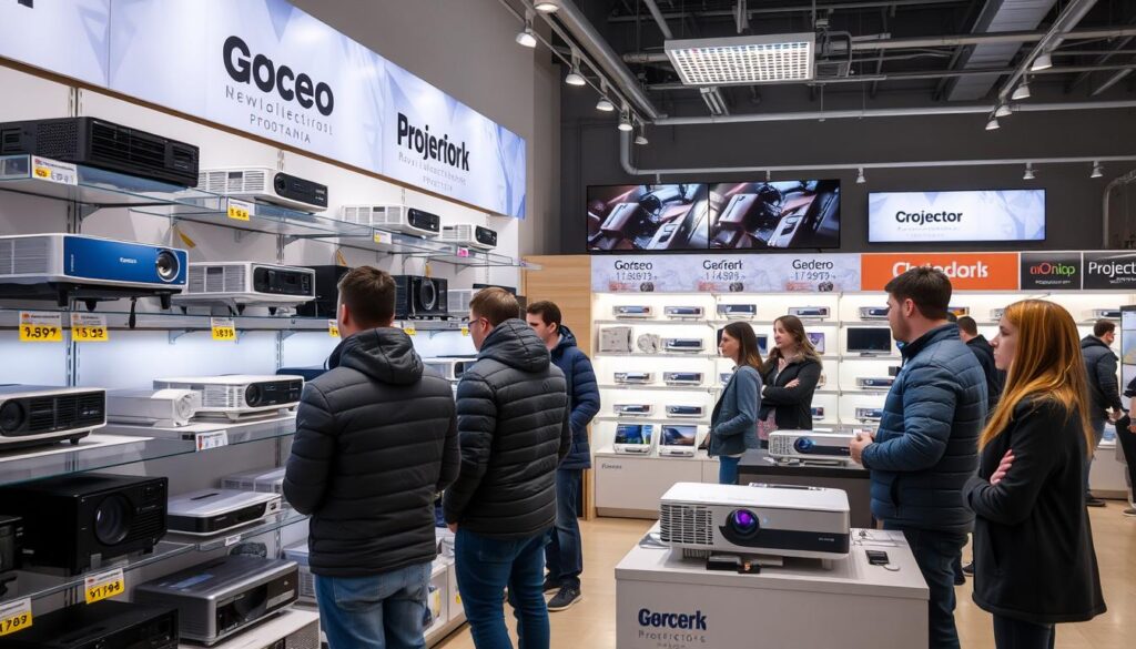 Magazin de electronice din România cu secțiune dedicată videoproiectoarelor