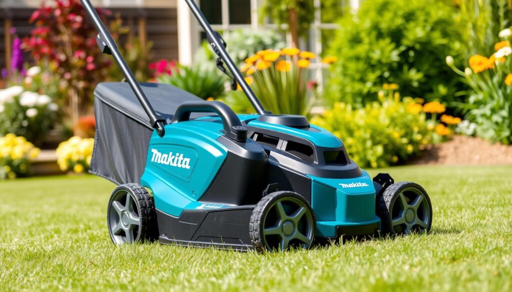 Mașină de tuns iarbă electrică Makita ELM4121 Mașină de tuns iarbă electrică Makita ELM4121