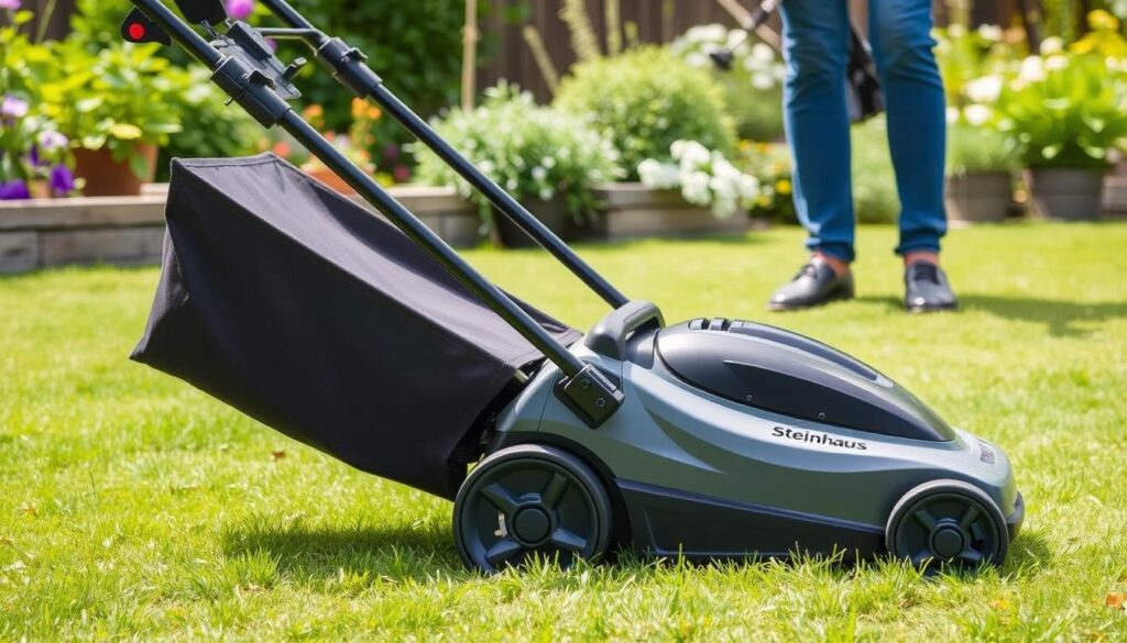 Mașină de tuns iarbă electrică Steinhaus PRO-ELM12 Mașină de tuns iarbă electrică Steinhaus PRO-ELM12