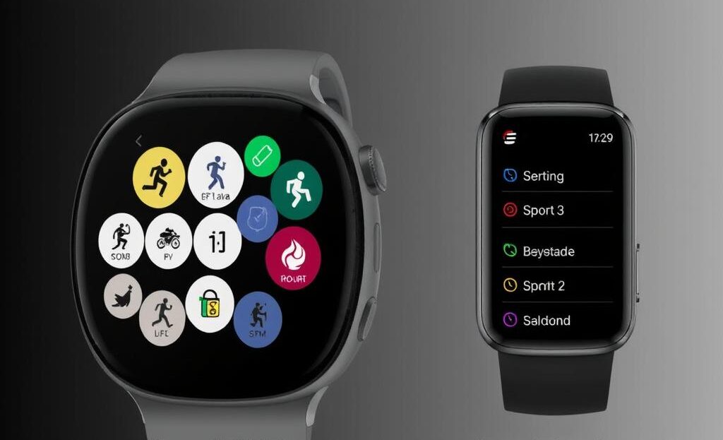 Moduri de antrenament disponibile pe smartwatch vs smartband în 2025