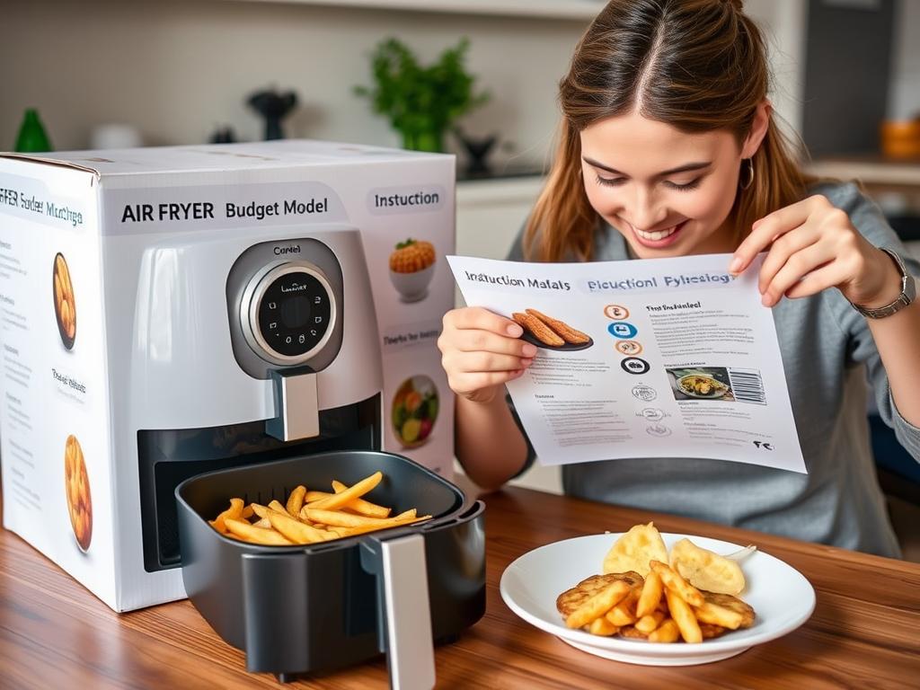 Prima experiență cu un air fryer de buget