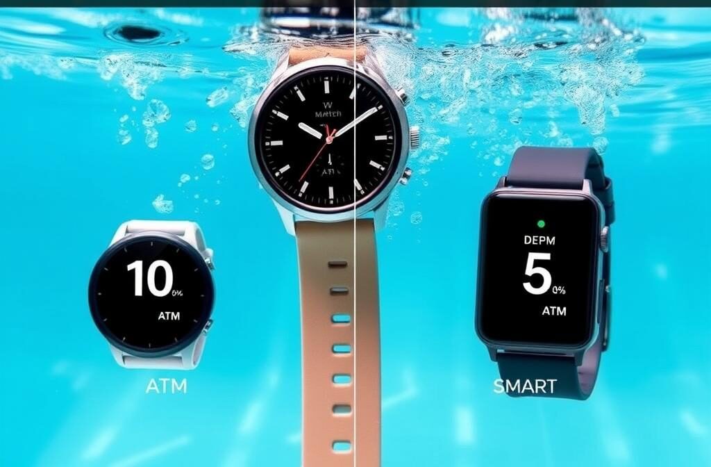 Rezistența la apă pentru smartwatch vs smartband fitness 2025