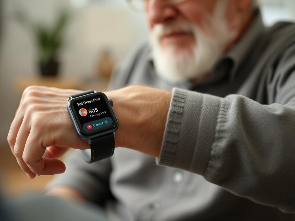 Smartwatch și sănătate: funcții de siguranță și detectare a căderilor