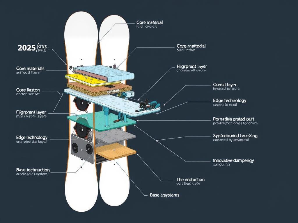 Tehnologii avansate de construcție pentru snowboard în 2025
