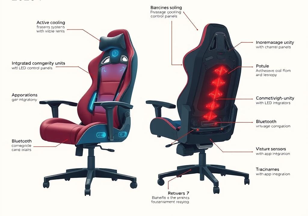 Tehnologii avansate în scaunele de gaming din 2025