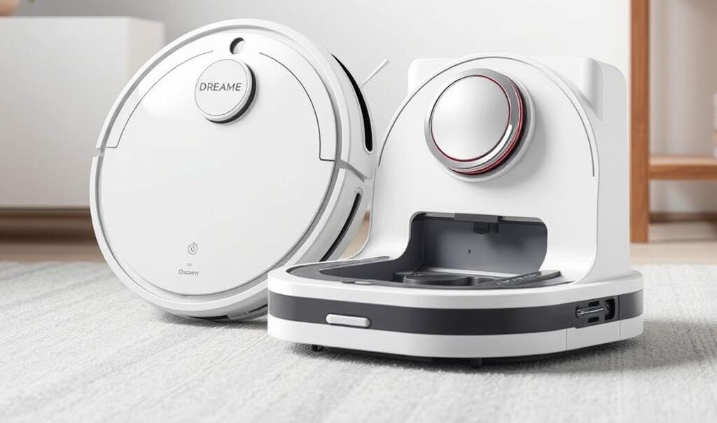 Aspirator robot Dreame L20 Ultra cu stație avansată de auto-întreținere