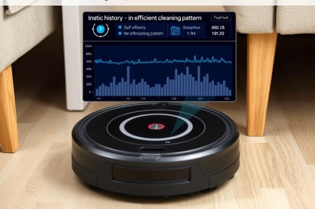 Aspirator robot cu navigație falsă care se blochează frecvent