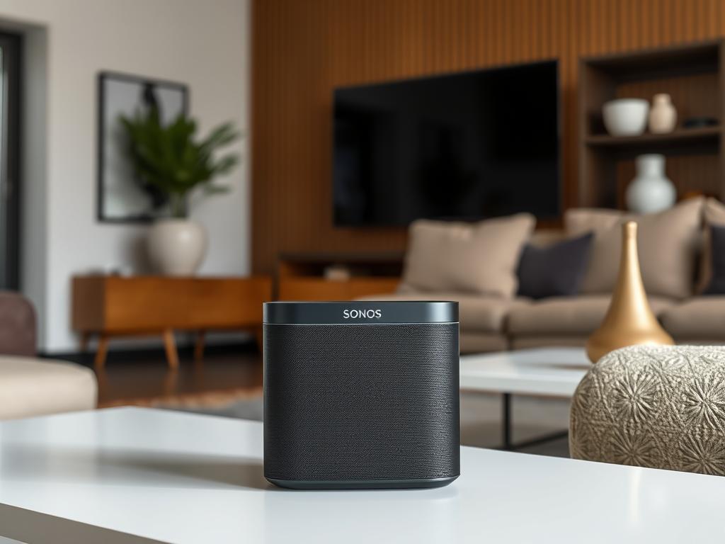 Boxa Bluetooth Sonos Roam în living, România 2025