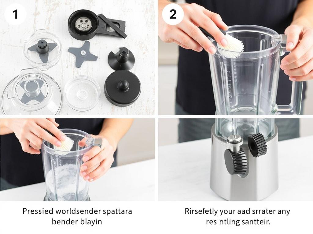 Curățarea corectă a unui blender pentru smoothie-uri