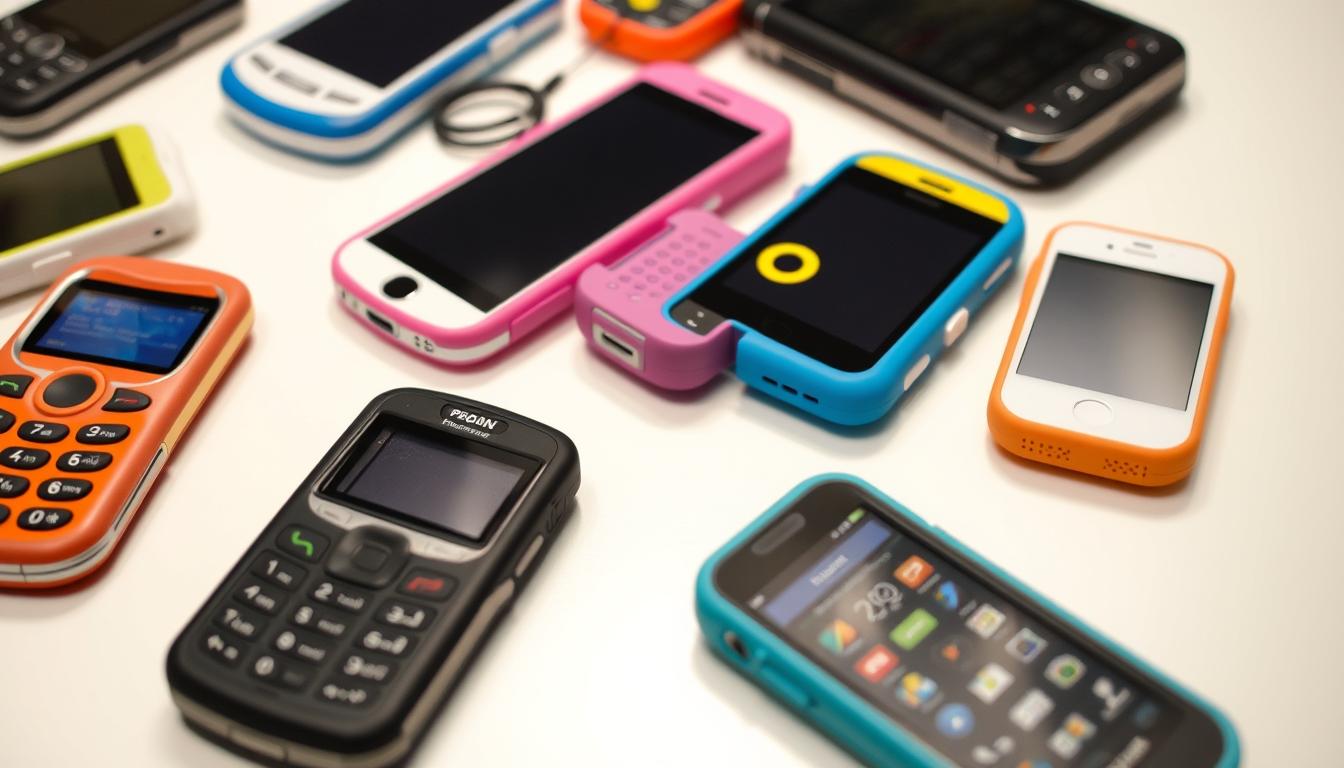 Diferite tipuri de telefoane pentru copii, de la modele simple la smartphone-uri Diferite tipuri de telefoane pentru copii, de la modele simple la smartphone-uri