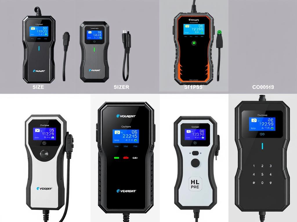 Diverse tipuri de redresoare auto pentru baterie aranjate pentru comparație, cel mai bun redresor auto pentru baterie România 2025 Diverse tipuri de redresoare auto pentru baterie aranjate pentru comparație, cel mai bun redresor auto pentru baterie România 2025