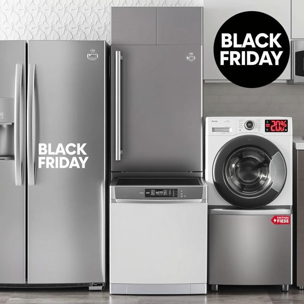 Electrocasnice mari și mici cu reduceri de Black Friday Electrocasnice mari și mici cu reduceri de Black Friday