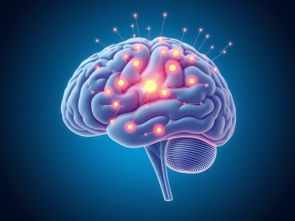 Ilustrație a creierului arătând circuitele de dopamină activate de TikTok, demonstrând cum îți afectează TikTok capacitatea de concentrare Ilustrație a creierului arătând circuitele de dopamină activate de TikTok, demonstrând cum îți afectează TikTok capacitatea de concentrare
