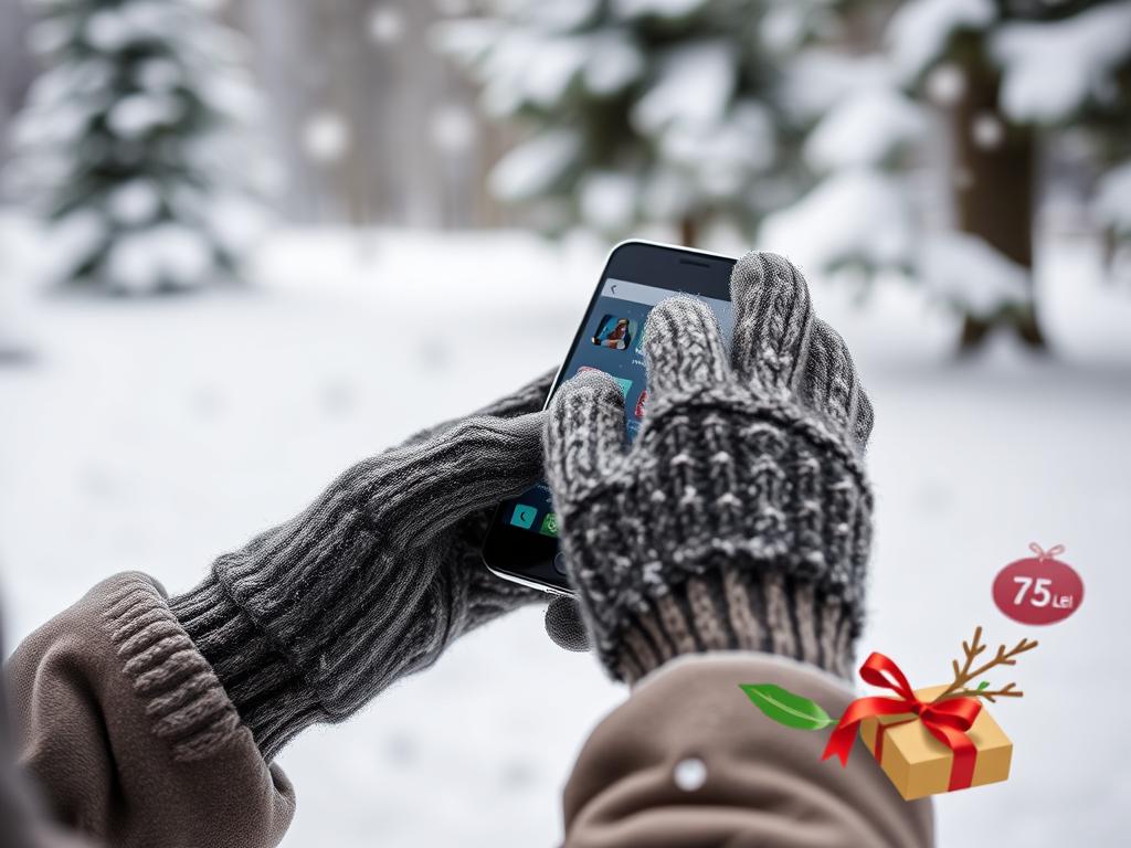 Mănuși de iarna cu touchscreen pentru cadouri de Crăciun 2025 în România Mănuși de iarna cu touchscreen pentru cadouri de Crăciun 2025 în România