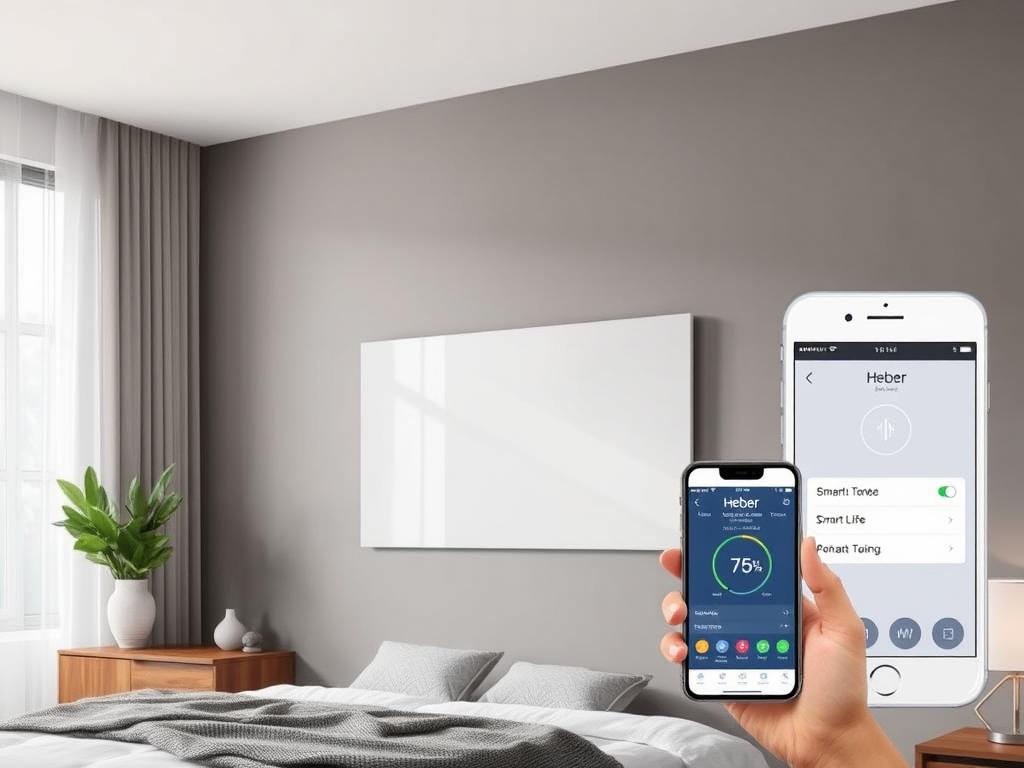 Panou radiant Heber SunWave 2025 pentru încălzire smart