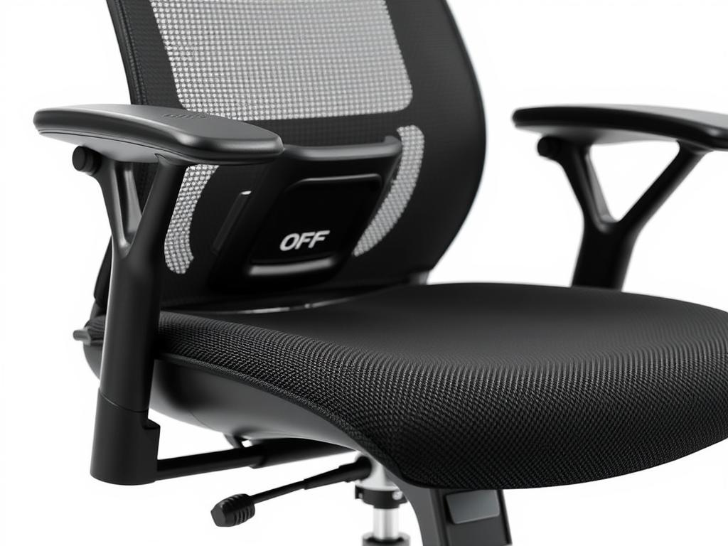 Scaun ergonomic OFF 432 cu suport lombar pentru spate