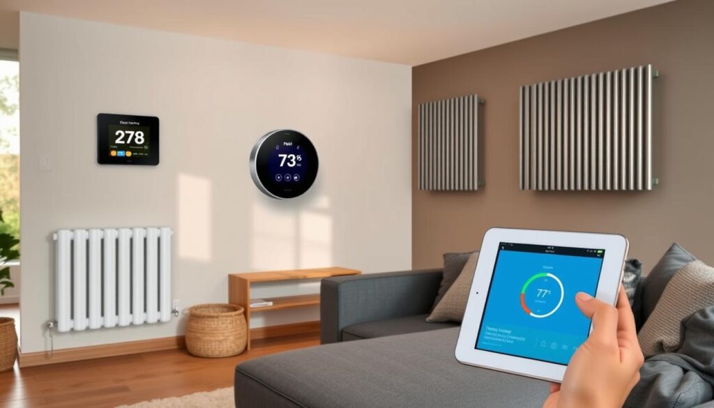 Sistem de încălzire smart 2025 integrat într-o casă modernă