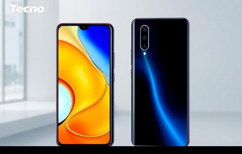 Telefon Tecno Phantom V Fold cu specificațiile afișate și logo-ul branduri chinezești telefoane România 2025 Telefon Tecno Phantom V Fold cu specificațiile afișate și logo-ul branduri chinezești telefoane România 2025