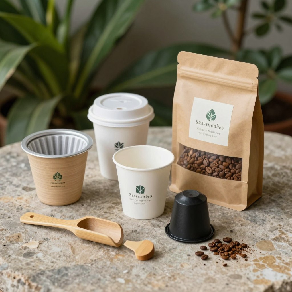 Accesorii sustenabile pentru cafea, fabricate din materiale eco-friendly, tendință pentru 2025