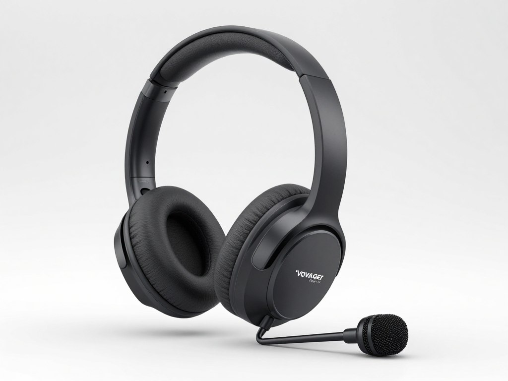 Căști wireless Poly Voyager Focus 2 UC pentru birou Căști wireless Poly Voyager Focus 2 UC pentru birou